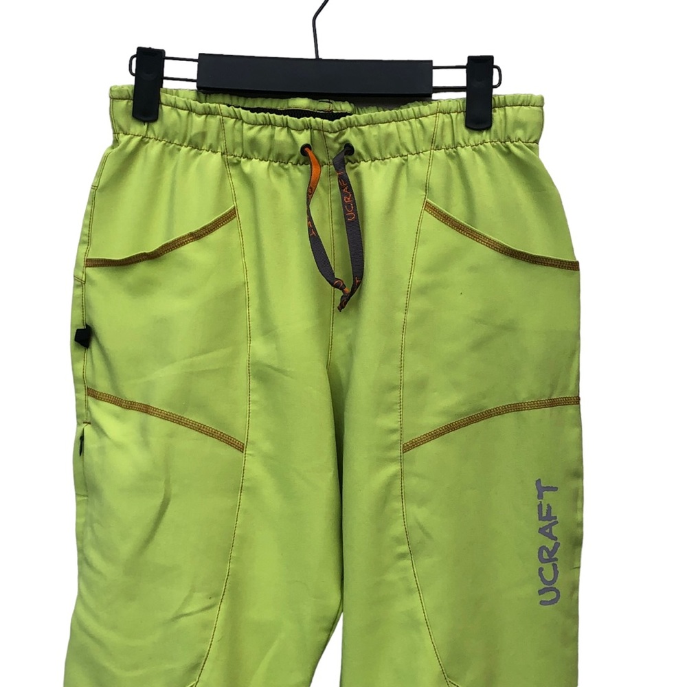 Ucraft Lime Green Climbing Shorts size Small - Picture 3 of 10